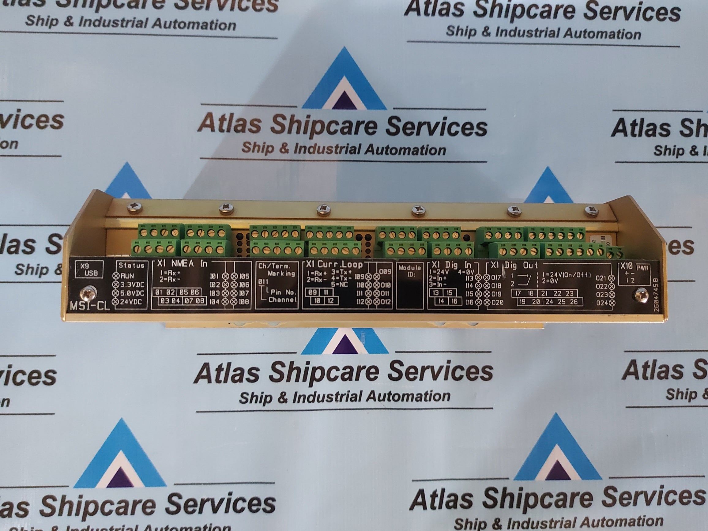 KONGSBERG MSI-CL MSI-CURRENT LOOP MODULE 339369 REV.B2